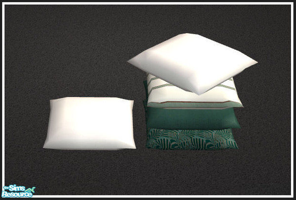 Sims 2 — Cosy sleeping aqua - pillow 2 by mirake — 