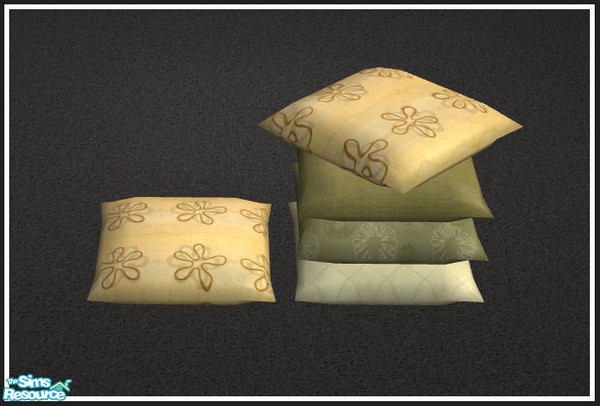 Sims 2 — Cosy sleeping green - pillow 1 by mirake — 