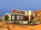 Sims 4 — Spacious view by embarrasse2 — It is a modern house with patio. It is designed for 3 or less sims. The house is