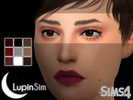 Sims 4 — LS Eyebrow 01 by LupinSim — Eyebrow01, comes with 9 colors. Skin: S-Club Hair: Newsea Eyelashes: Newsea Mole: