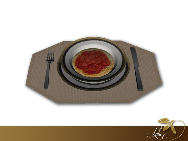 Sims 4 — Elegant Dining Table Decor by Lulu265 — Part of the Elegant Dining Set Please do not copy, clone or reupload 