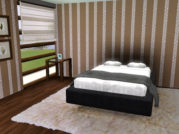 Sims 3 — Nature1 by Prickly_Hedgehog — Light stripes with trees on tan background