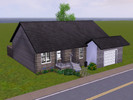 Sims 3 — Deceitfully Modern Cottage by rehcra — 2 bd, 1 br, open plan kitchen/dining/living/study, garden and connecting