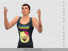 Sims 4 — Crossed Fingers Tattoo - Forearm by ShantallSims — This is a simple crossed fingers forearm tattoo for male