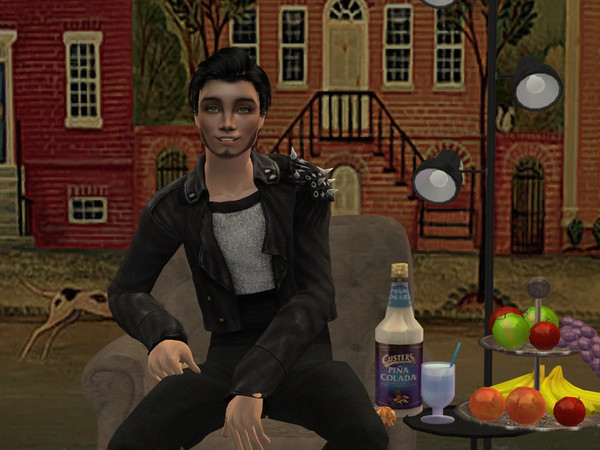 Sims 2 — Jhon by sirok2 — Jhon likes rock and blondy girls ))