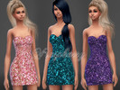 Sims 4 — Cocktail Dress by QueenRaspberry — This is the perfect dress for a dazzling appearance at any occasion :) 4