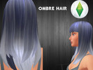 Sims 4 — Ombre Hair by Enchatnix_Club — Sims 4 ombre hair!