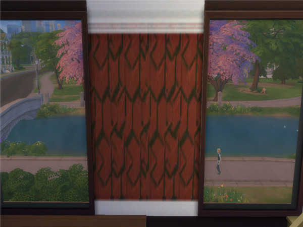 Sims 4 — Red Wing Wall by Andre_Sims — This is Red Wing wall it a new wallpaper I made were you can enjoy a bright new