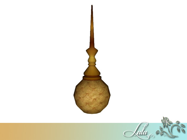 Sims 4 — Bella Vista Vase by Lulu265 — 2 colour variations Brown and teal Part of the Bella Vista Bedroom Set Please do