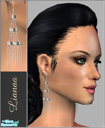 Sims 2 — Earrings Collection Set 2 - 7 by Lianaa — Earrings Collection Set 2 - 7