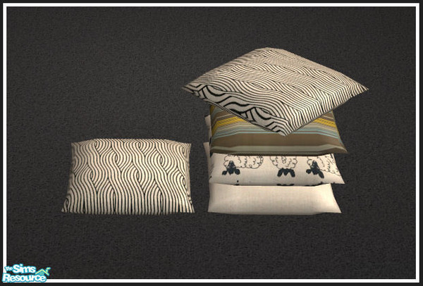 Sims 2 — Cosy sleeping beige - pillow 3 by mirake — 