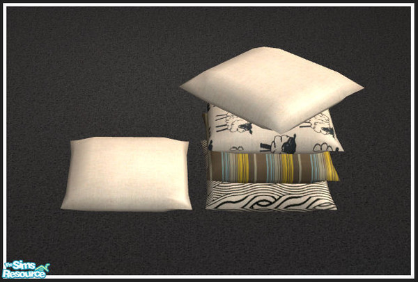 Sims 2 — Cosy sleeping beige - pillow 2 by mirake — 