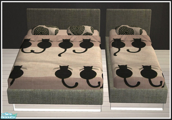 Sims 2 — Cosy sleeping beige - bedding by mirake — 