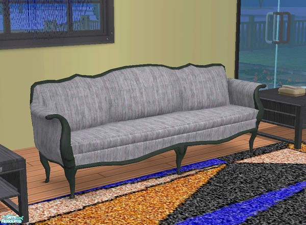 Sims 2 — Ebony Class Living Room - Sofa by Dgandy — Sofa is a recolor. Set includes Sofa, Loveseat, Arm Chair, Bookcase