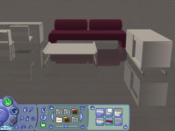 Sims 2 — White Office - Collectionfile by ShinoKCR — 
