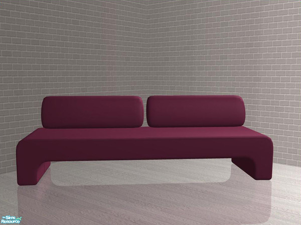 Sims 2 — White Office - Sofa by ShinoKCR — 