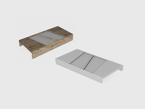 Sims 4 — Living Cedar - Coffee Table by ung999 — Living Cedar - Coffee Table Colors Option : 2