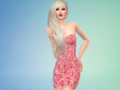 Sims 4 — pretty little pink dress by daanlavigne2 — Little pink dress for prettygirl 