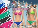 Sims 4 — [M] College Style Underwear by girlwithumbrella2 — lingerie set for adult female sims Enjoy! :)