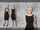 Sims 4 — |MM| YF Dress Verloren by MikalinaMikalina — --3 colors --Non-Default --Teen-Elder --Only for Women Pose from
