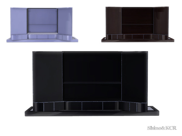 Sims 4 — Dining Eboni - Barshelf.. by ShinoKCR — Shiny Eboni - a wonderful addition for your Homebar