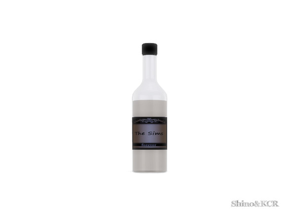 Sims 4 — Dining Eboni - Single Bottle by ShinoKCR — more Deco for your Homebar
