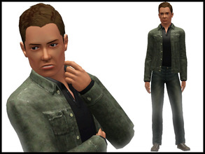 Sims 3 — Dean Winchester by Witchbadger — Supernatural: Dean Winchester - Young Adult, Charismatic, Brave, Excitable,