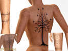 Sims 3 — NuclearWaffles's Lord of the Rings Tattoos by Nuclearwaffles2 — This is a Lord of the Rings tattoo that