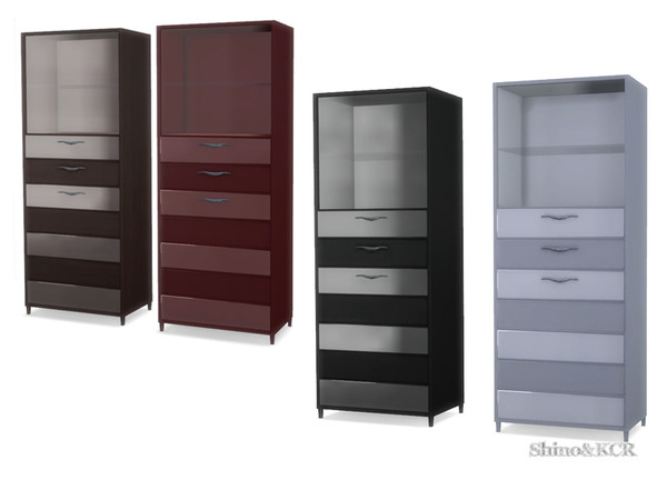 Sims 4 — Monaco Living - Tower large by ShinoKCR — matching the Wallunit - its actually cloned from a Sidetable