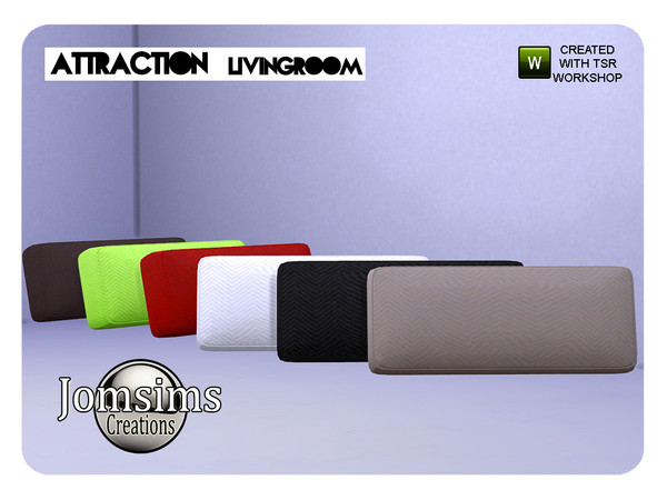 Sims 4 — Attraction corner sofa cushion by jomsims — Attraction corner sofa cushion put it on sofa 2