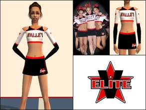 Sims 2 — Valley Elite Cheer Uniform by Cheer4Sims2 — Valley Elite Cheer Uniform