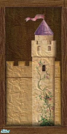Sims 2 — Medieval Fairytale Wall Set - 3 by galilea — 