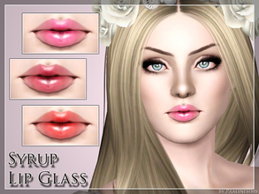 Sims 3 — Syrup Lip Glass by Pralinesims — New lipstick for your sims! Your sims will love their new look ;) - Fits with