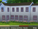 Sims 4 — Scania Build Set - Windows and Trims - Recolor by Kriss — Scania Build Set returns! A large set bringing