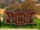 Sims 4 — Scarlet Manor by Kelandry5 — The color red has been known to represent many things; love, rage, anger, death,
