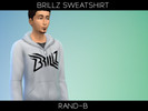 Sims 4 — Brillz Sweatshirt by Rand-B — Hello TSR members, Sims players and Trap music fans. Here im giving you my first
