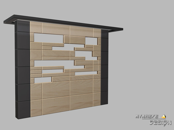 Sims 4 — Altara Mirror by NynaeveDesign — Enhance your sim's home decor with this contemporary mirror. Located in Decor -