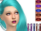 Sims 4 — S4FD _ Shine Gloss by S4FD_UK — Custom lip gloss with teeth in 5 colours from teen to adult everyday and party