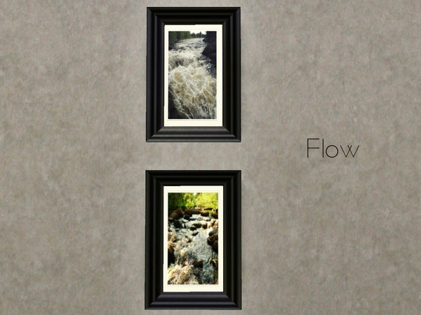 Sims 3 — Flow by Prickly_Hedgehog — Flow. Photos by me. Mesh belongs to The Numbers Woman. This object is free to reclone