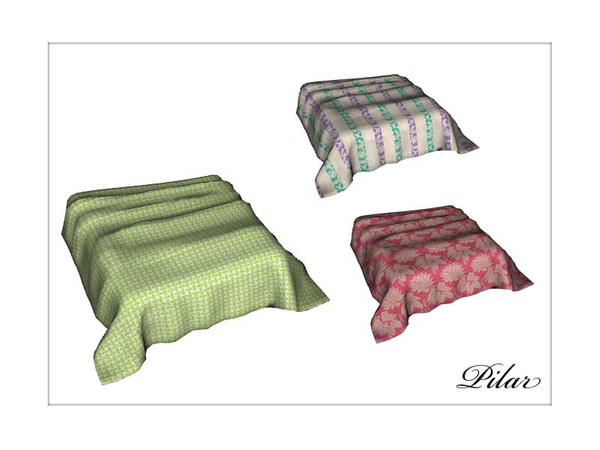 Sims 4 — ⁮Pilar_Nature CD Recolores by Pilar — Nice bedroom that blends with nature