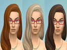 Sims 4 — Long Wavy Hair Retexture by Bokavoy — 24 Long Wavy Hair Retextured By Bokavoy Using Jennisims' textures.
