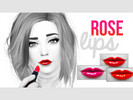 Sims 4 — Rose Lips by CutiePieSabri2 — -Rose Lips - comes in 3 colors - new item in female lipstick section Youtube