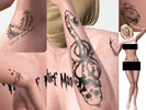 Sims 3 — Harry Potter Themed Tattoos by Nuclearwaffles2 — These are accessory tattoos in the "SOCKS"