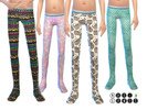 Sims 4 — Tights for Kids by nadyarts97 — Tights for Kids 6 designs 