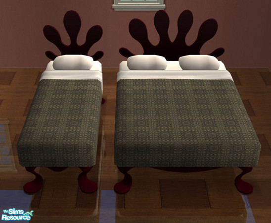 Sims 2 — Bedding Boxseat-a - Smokewood by spacemouse — Bedding Boxseat-a - Smokewood