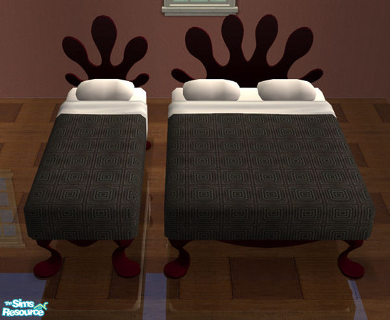 Sims 2 — Bedding Boxseat-a - Nightshade by spacemouse — Bedding Boxseat-a - Nightshade