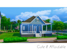 Sims 4 —  Cute & Affordable - Starter Home by fonxi121994 — An affordable house for a single Sim or a couple.