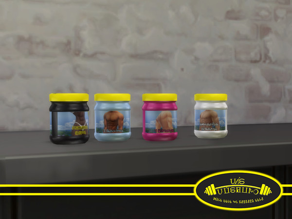 Sims 4 — Nutritional supplements by 333EvE333 — Nutricional suplements Deco/Clutter Price 149 4 diferent nutricional