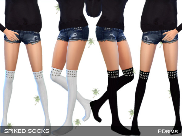 Sims 4 — Stud Socks by PDsims — Maxis recolor. Enjoy.