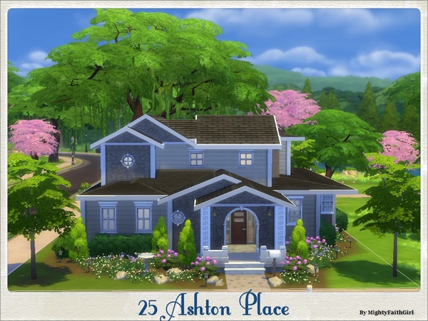 Sims 4 — 25 Ashton Place by mightyfaithgirl — This lovely and spacious 3 bedroom 3 bathroom home is perfect for Sims